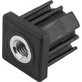 Kipp Screw Plug, 40 mm Dia, Black, Plastic K0430.164030